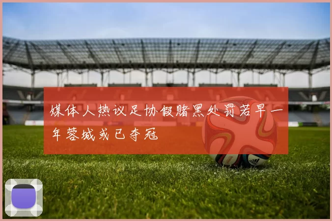 媒体人热议足协假赌黑处罚若早一年蓉城或已夺冠